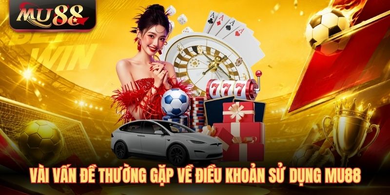 Vài vấn đề thường gặp về điều khoản sử dụng MU88